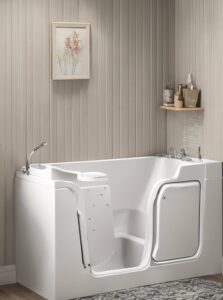 Sitzbadewanne mit Tüt