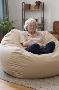 Sitzsack für Senioren