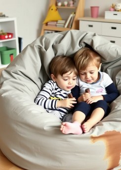 Sitzsack mit Bezug