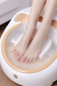 Fußmassagegerät mit Wasserbad