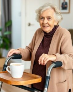 Barrierefreies Wohnen mit Rollator
