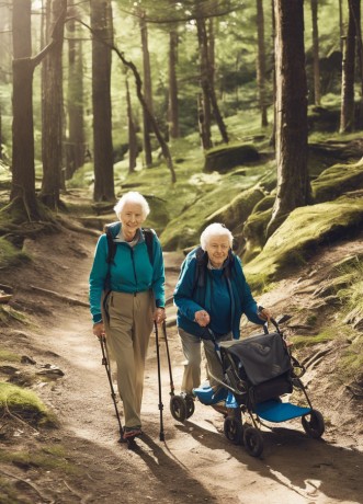 Rollator besser als Krücken
